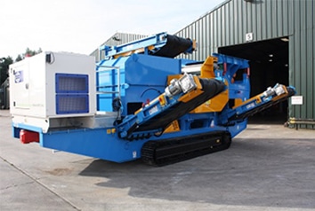 mobile eddy current separator 