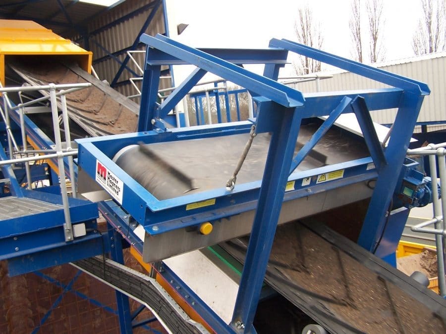 magnetic separator conveyor