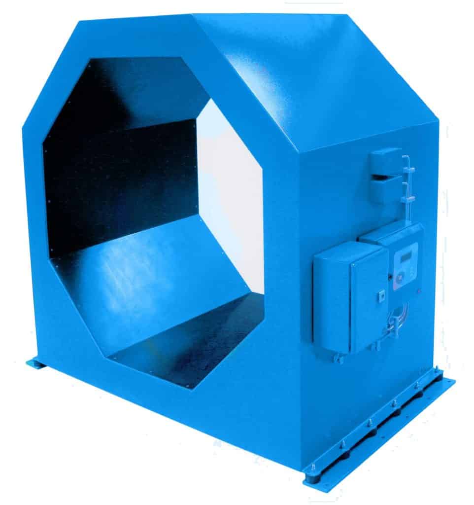 Tunnel metal detector